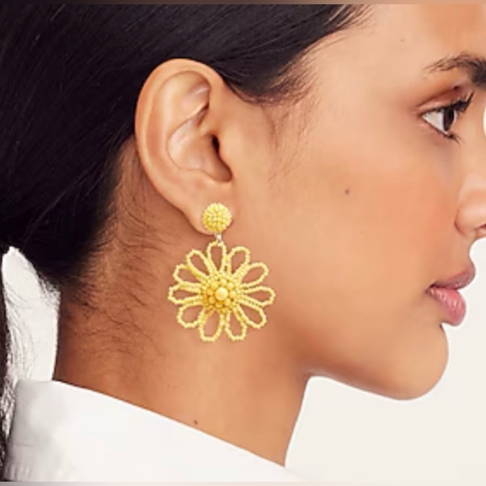 🆕J. Crew  Flower Earrings
